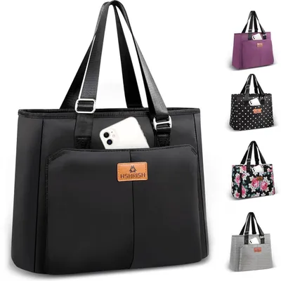 Image de Sac isotherme pour déjeuner, pique-nique, pour femmes, 15L, noir, étanche