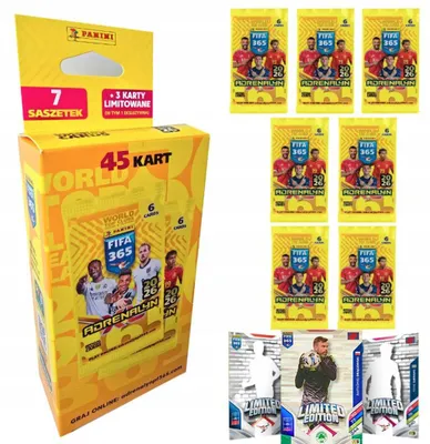 Produktbild von PANINI FIFA 365 2026 BLISTER PACK 7 x Sachets 3 x LIMITED DRĄGOWSKI Panathinaikos