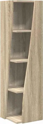 Produktbild von Eckschrank Sonoma-Eiche 27,5x27x102cm Holzwerkstoff