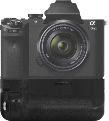 Produktbild von Meike Batteriegriff MK-A7 II Pro mit Funk-Timer-Fernauslöser für Sony A7 II wie VG-C2EM