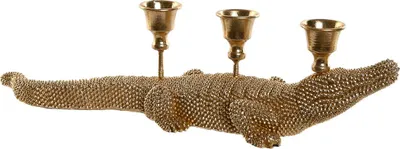 Image de Figurine décorative Home ESPRIT Gold Chandelier 42,5 x 12,5 x 11,5 cm