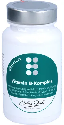 Immagine prodotto di OrthoDoc Complesso vitaminico B attivato, 60 capsule