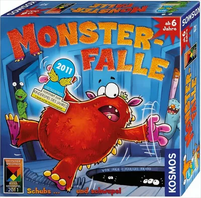 Produktbild von KOSMOS Monster-Falle für 2 - 4 Spieler, ab 6 Jahren