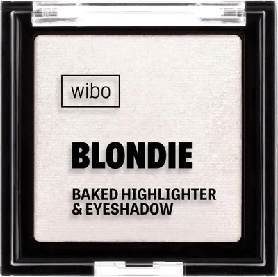 Produktbild von Wibo Blondie Baked Highlighter & Eyeshadow Wypiekany rozświetlacz do twarzy i oczu 1, 4 g