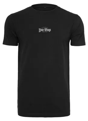 Image de Mister Tee - T-shirt pour homme « Spread Your Wings And Fly » TN2372 (L) (noir)