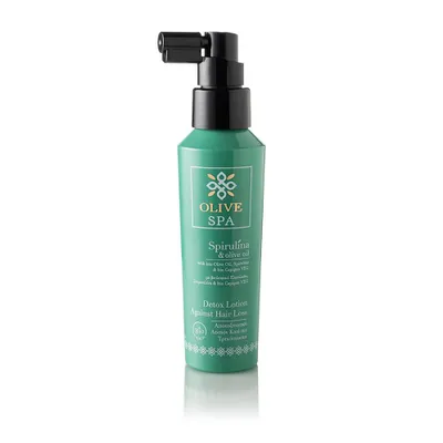 Produktbild von Spirulina Detox Lotion gegen Haarausfall mit Spirulina-Extrakt 100 ml, KI-generiertes Bild