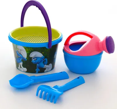 Zdjęcie produktu dla Zestaw do zabawy w piasku WADER "Śmieszki", 5 elementów, model 65049