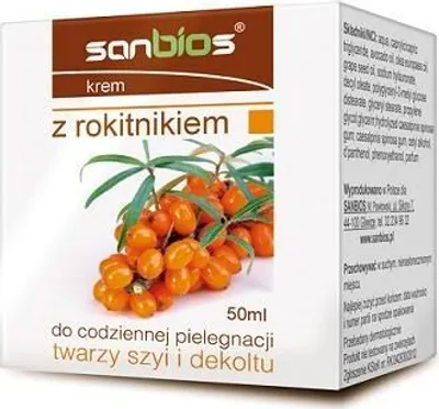 Obrázok produktu pre SANBIOS krém s rakytníkom 50ml