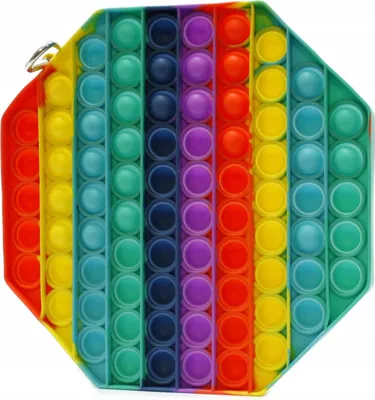 Produktbild von Großes Push Pop It Fidget Toy - Antistress Spielzeug 20cm für Kinder & Erwachsene