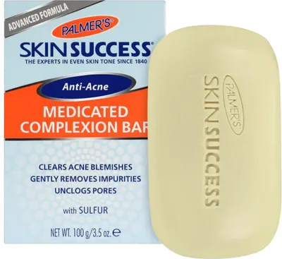 Immagine prodotto di Palmers | Sapone antiacne 100G - Con vitamina E - Tratta le impurità della pelle - Purifica i pori