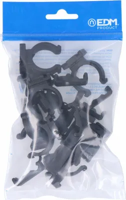 Obrázek produktu pro Balení 10 svorek m-25 nylon černá pro Ferroplast edm