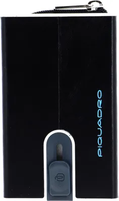 Produktbild von Piquadro Black Square Kreditkartenetui RFID Leder 6 cm