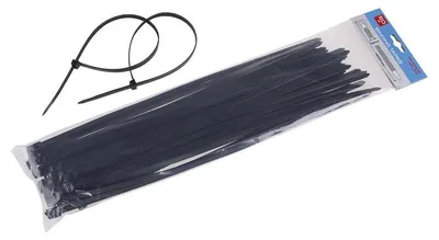 Obrázek produktu pro Pásky vázací 400x7.6mm 50ks černá 23828