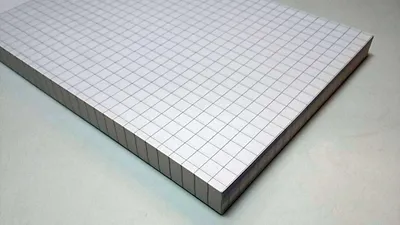 Produktbild von Interdruk Büroblock A6 100 Blatt 70g/m² Weiß