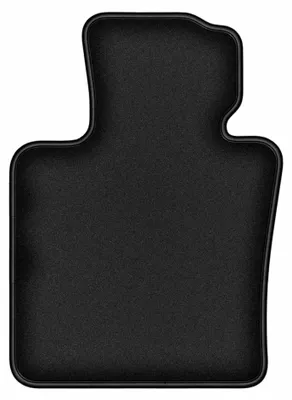 Produktbild von Fahrermatte Velours für Mini Cooper F55 ab 2014 (5-Türer) – 1-tlg, Schwarz, passgenau – Wielganizator DURBAN
