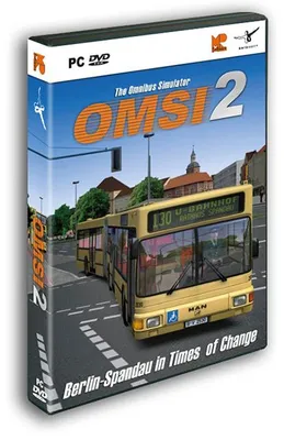 Produktbild von Aerosoft OMSI 2: Der Omnibussimulator – Realistische Bus Simulation PC Spiel (engl. Box)