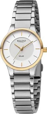 Immagine prodotto di Regent orologio da donna in metallo orologio da polso al quarzo bracciale in metallo argento D2URBA729