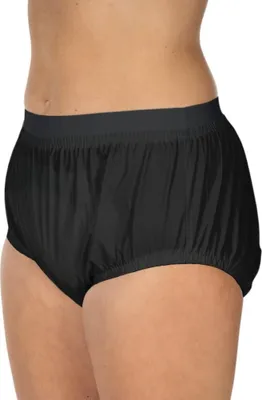 Obrázek produktu pro Suprima PVC inkontinenční kalhotky, slipový střih, č. 1-214-009 (unisex) – velikost 54 – černé