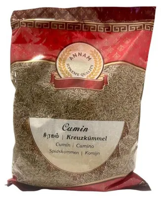 Zdjęcie produktu dla Kmin rzymski Annam Cumin Whole 400g - ciepły ziemisty aromat całe nasiona