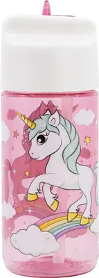 Produktbild von Kleines Einhorn Unicorn Wasserflasche Trinkflasche Flasche 410 ml