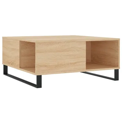 Produktbild von Couchtisch Sonoma-Eiche 80x80x36,5 cm Holzwerkstoff