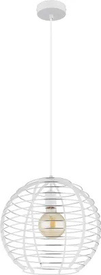 Produktbild von GLOBO Lighting Hängeleuchte NESA DH 35x120 cm weiß Hängelampe