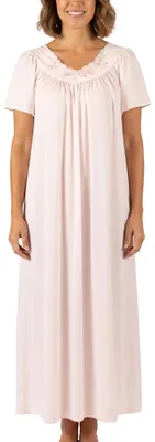 Produktbild von Shadowline Damenkleid in Plus-Größe mit Blütenblättern, 134 cm, Kurze Flatterärm