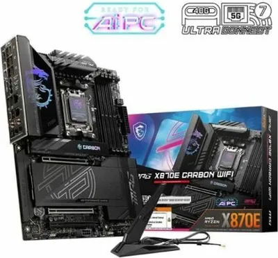 Immagine prodotto di MSI MPG X870E CARBON WIFI motherboard AMD X870E Socket AM5 ATX