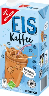 Immagine prodotto di GUT&GÜNSTIG caffè freddo Gusto corposo un piacere freddo e caldo 1,5% di grassi (confezione da 1 litro)