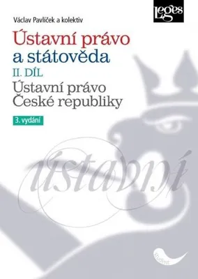Zdjęcie produktu dla Ústavní právo a státověda II. díl - Ústavní právo České republiky (Pavlíček Václav)