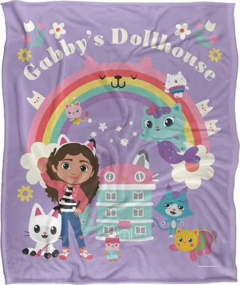 Produktbild von Gabby´s Dollhouse - Gruppe Decke, Seidig, Supersoft TV23578 (Einheitsgröße) (Bunt)