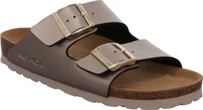 Produktbild von Rohde Damen Clogs Pantoletten Weite G Perlato Schnalle Alba 5623, Größe:42 EU, Farbe:Braun