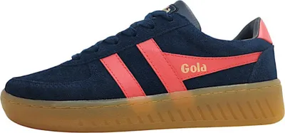 Produktbild von Gola Grandslam Suede sportlicher Schnürer Blau in Gr. 38