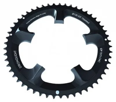 Produktbild von Stronglight Kettenblatt Ultegra 110mm außen 50 Zähne, schwarz, ct², 10-fach