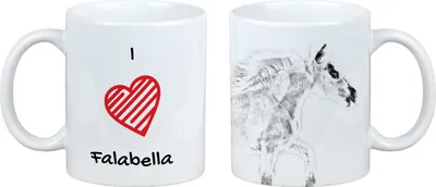Immagine prodotto di Falabella - Tazza con cavallo, graziosa tazza con grafica, regalo con la tua foto del marchio Art-Dog
