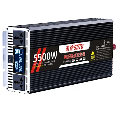 Image de 5500W Onduleur/Convertisseur de tension DC60V vers AC 220V, Convertisseur sinusoïdal pur