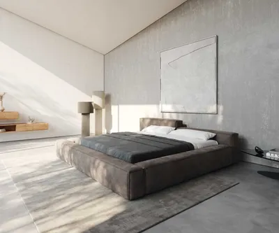 Produktbild von DELIFE Polsterbettgestell Kalinea 180x200 cm Mikrofaser Taupe Vintage