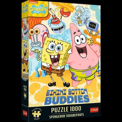 Produktbild von Puzzle Trefl 1000 Teile Premium Plus Qualität Spongebob