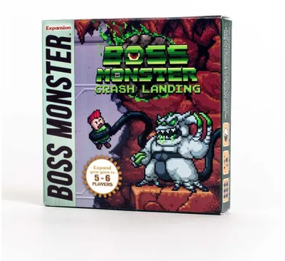 Imagen del producto de Boss Monster: Crash Landing – Juego de mesa – Brotherwise Games – 2-6 jugadores – 0+