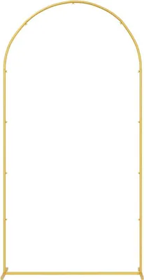 Produktbild von vidaXL Hochzeitsbogen Gold 100 x 39 x 200 cm Stahl