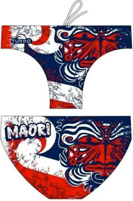 Immagine prodotto di Turbo Maori Flags Slip da bagno blu L Uomo Blu L