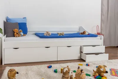 Produktbild von Bett 90x200 weiß