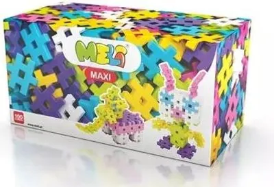 Zdjęcie produktu dla Klocki konstrukcyjne Meli Maxi Pink 100 elementów