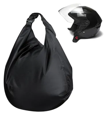 Immagine prodotto di Borsa da casco per moto, 30 litri, impermeabile, pieghevole, realizzata in tessuto Oxford con serratura