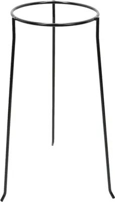 Produktbild von Blumentopf Standard Metall - Ø21 cm - Höhe 78 cm - Matt-Schwarz