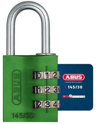 Immagine prodotto di Lucchetto Abus 145/30 verde Lock-Tag 30 mm