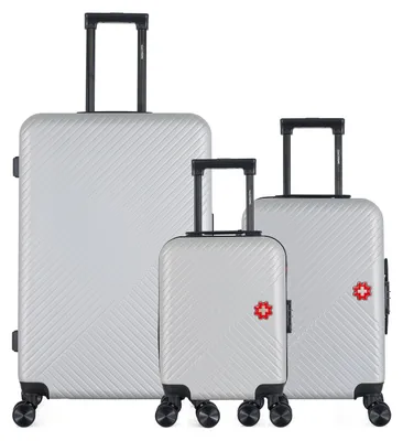 Image de SWISS KOPPER - LOT DE 3 - Valises grand format, cabine et cabine XXS SPIEZ