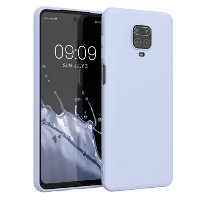 Produktbild von kwmobile Hülle kompatibel mit Xiaomi Redmi Note 9S / 9 Pro / 9 Pro Max Hülle - weiches TPU Silikon Case - Cover geeignet für kabelloses Laden -