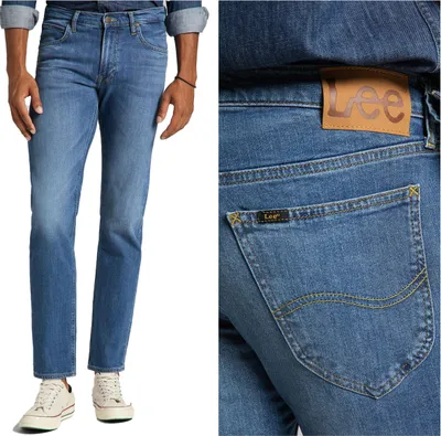 Produktbild von LEE, Herren Jeanshosen, Straight fit, DAREN, W31 L34, Blau, Jeans, baggyjeans, buggy