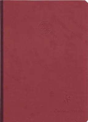 Produktbild von Clairefontaine AgeBag Notizb 14,8x21 96Bl dot rot